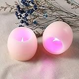 Flameless Candles ICOCO Unscented Led Candles Electric Fake Candle Flickering Votive Candles pick fo