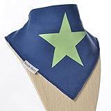 Bazzle Baby Banda Drool Bib, Lime Green Star by Bazzle Baby