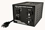 Simran SM-2000J Japanese 2000 Watt Step Up / Down Voltage Transformer Converts Japan 100 Volt To 110