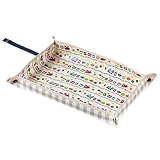 わくわくお食事タイムのベビーランチョンマット・トレイ　カラフル列車で行こう（アイボリー）　B0500900　日本製