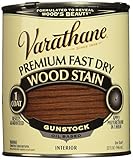 Rust-Oleum 262007 Varathane Fast Dry Wood Stain Quart, Gunstock [並行輸入品]