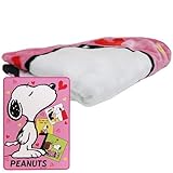 スヌーピー[ジュニア毛布]ハーフブランケット/Bキス ピーナッツ