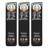 ぺんてる シャープ芯 ぺんてるアイン 0.5mm 3B 3個 AMZ-XC2853B3P