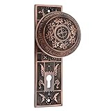 Adonai Hardware Amittai Brass Door Knob with Plate