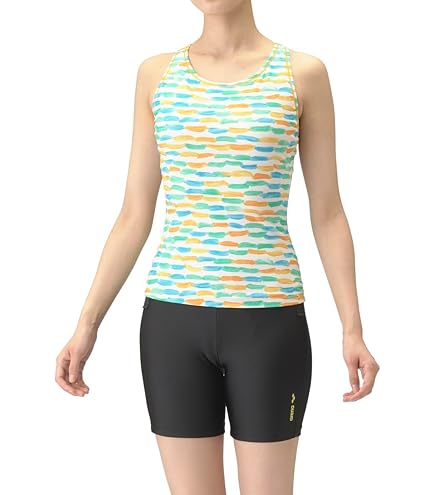 美品！30分着用アリーナセパレート水着サイズL 　Yバック 定価15290 アリーナ ARENA フィットネス水着 レディース セパレーツ