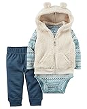 カーターズ Carter's ボディスーツ ＆ パンツ ＆ ベスト 3点セット 3-Piece Little Vest Set 9M (67-72cm) [並行輸入品]