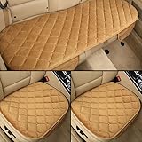 Sedeta 3PCSシルクベルベット自動車インテリアカー自動車フロントリアシートプロテクターカバークッションマットインテリアベビー用 カーシートクッションカバーショップ カーシートカバークッション 