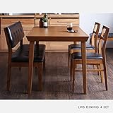 【商品名】 LWS ダイニング 4点 セット 【サイズ】 テーブル 幅135 奥行80 高さ72cm 【カラー】 天然木 ホワイトアッシュ 突板 無垢材 ダイニングテーブル ダイニングチェア 食卓 木製 ヴィンテージスタイル 北欧 カフェダ
