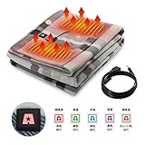 ARRIS 電気毛布ブランケット USBブランケット 炭素繊維ヒーター 大判 5段温度調節 ひざ掛け 肩掛け 温か電熱敷き毛布 暖房器具 防寒対策 テント泊用 80X140cm 日本語説明書付 (通常商品) ARRIS 電気毛布ブランケット USBブランケット 炭素繊維ヒーター 大判 5段温度調節 ひざ掛け 肩掛け 温か電熱敷き毛布 暖房器具 防寒対策 テント泊用 80X140cm 日本語説明書付 (通常商品)