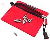 C.Ktools 作業用ツールポーチ レッド MA2725-3 MA2725R