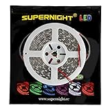 SUPERNIGHT ® 5 M 5050smd 60led防水LEDストリップライトフェスティバル装飾LEDライトマルチカラーAvailable EBT100-A