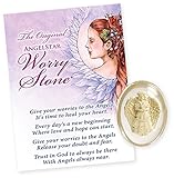 Angelstar 8719 Peace Angel Worry Stone 1-1/2-Inch [並行輸入品]