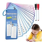 Multiplication Game Cards, Home Learning Aids Cards, Math Equations Division Learning Aids, Dry Erase Math Learning Cards, Multiplication Flash Cards For Kids, Division Game Cards For Kids