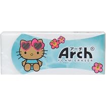ハローキティ　昭和レトロ　下敷きノートものさし消しゴム　サンリオ Amazon | ハローキティ[消しゴム]ARCH消しゴム/日焼け サンリオ