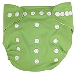 Trend Lab Adjustable Cloth Diaper with Liner, Green (Discontinued by Manufacturer) by Trend Lab [並行輸