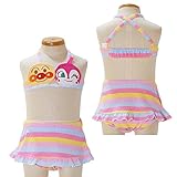 アンパンマン 水遊びビキニ スイムウェア 水着 海水浴 キッズ 女の子 ガールズ Anpanman fo-sa9815 80cm ピンク