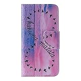 OMATENTI Apple iPhone 6 / iPhone 6S ケース, 高級PUレザー ケース 手帳型 保護ケース カード収納ホルダー付き 横置きスタンド機能付き マグネット式 スマホケース