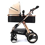 YBL 高い風景子供用トロリー フォールディングサスペンション 0-3歳の乳児に適しています 四季が適用されます 快適性と安全性 都市の選択 四輪ベビーキャリッジ