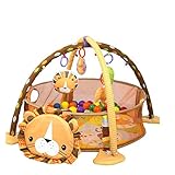 A/R プレイマット 0か月 赤ちゃん 幼児 子ども 幼児 ベビー ジム プレイジム プレイマット メリー 折り畳み式 ベビーおもちゃ 円形 安全 保護ネット 出産祝いプレゼント