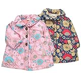 【アウトレット】Bobson コート (80～130cm) キムラタンの子供服 ピンク 80 ( 77449x77949-154 )