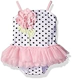 Kate Mack SWIMWEAR ベビー・ガールズ カラー: ホワイト