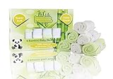 Bamboo Bambino Amazingly Soft Baby Wash Cloths, Made from 100% Natural Bamboo Fibers, Super Soft and