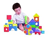 Edushape Textured Blocks - (80 pcs) by Edushape [並行輸入品]