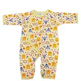 Disney ディズニーベビー服 お着がえらくらくプレオール くまのプーさん　50-60cm