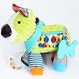 【Ani Mam Kids】音がなる 動物 お友達 ぬいぐるみ ベビー 子供 キッズ 知育 おもちゃ 遊具 (イヌさん)