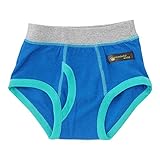 (チャックル) chuckle 鹿の子フライスブリーフ ブルー 100cm P4029-100-31