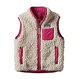 (パタゴニア)patagonia Baby Retro-X Vest 61035 Natural w/Craft Pink (NTCP) 18M