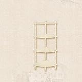 ソリッドウッドラック床居間棚ベッドルームコーナー棚マルチストア棚 ( Color : White )