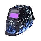 Nuzamasソーラーパワードオートダークニング溶接ヘルメットマスクアークティグミグ溶接フェイスプロテクションシェード範囲を調整したプラズマ切断DIN4 / 9-13 UV / IV保護DIN16