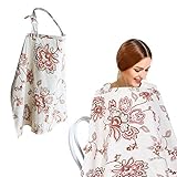 Accmor Multi-use Baby Breastfeeding Cover Hooter Hider, Unisex Wide Nursing Cover with Storage Pocke