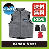 カブー キッドゥベスト キッズ Kiddo Vest ベスト フリース S 3.レッド
