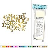 Fun Alphabet – キッズベビー部屋子供部屋学校教室 – ビニールステッカーデカール壁アート装飾 ゴールド 061116W5254_MetallicGold