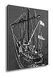 AshleyキャンバスPintaレプリカat Sea、ag6378124 25" x 20 6378124-AC2PB20