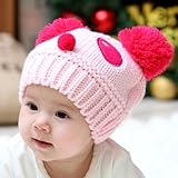 （デマ―クト）De.Markt 帽子 赤ちゃん　キッズハット 防寒 男の子　女の子　柔軟　可愛い　コスチューム　 ギフト　人気 誕生日プレゼント　秋冬　ニット帽子　男女兼用