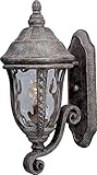 Maxim Lighting 3106WGET One Light Earth Tone Water Glass Wall Lantern, Brown [並行輸入品]