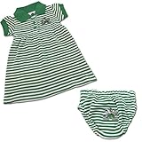 ノートルダム大学Fighting IrishストライプGame Day Dress With Bloomer カラー: グリーン