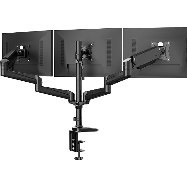 HUANUO Triple Monitor Stand - 3 Monitor 