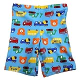 mikihouse(ミキハウス)ホットビスケッツ　働く車 ビーンズくん水着 80cm ブルー（15）