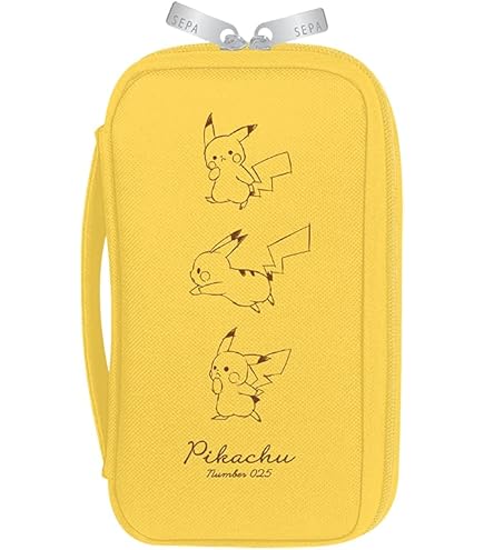 Amazon.co.jp: ポケットモンスター 2段ポーチ ピカチュウ : 文房具