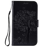 Samsung Galaxy Grand Neo I9060 ケース 手帳型ケース, UNEXTATI 高級 PUレザー 保護ケース 財布型 カバー 液晶保護 カード収納 スタンド機能 マグネット開閉