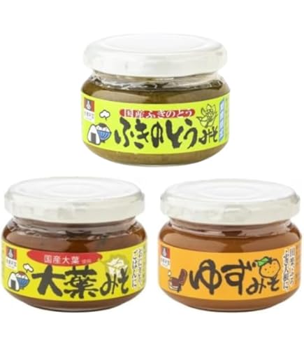 Amazon.co.jp: ふきのとうみそ 100g 3個セット : 食品・飲料・お酒
