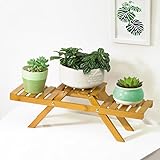 消毒木製フラワースタンド 木製植物フラワーディスプレイスタンド木製ポットシェルフストレージラック屋外屋内3ポットホルダー 強い支持力
