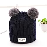 ルテンズ（Lutents）ベビー帽子 ニット帽子 男の子 女の子 新生児 秋冬 0-2歳 キッズ帽子 キャップ かわいい 子供 防寒 ハット 出産祝い 防風 子供用秋 冬 男女兼用 防寒対策 ギフトに