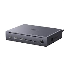 Amazon.co.jp: UGREEN Maxidok 10-in-1 Thunderbolt 5 ドッキング