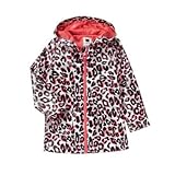 ジンボリー GYMBOREE/ レオパードレインコート ブライトピンクレオパード アウターコート XS【並行輸入】
