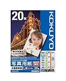 コクヨ(KOKUYO) インクジェット 印画紙原紙 高光沢 L判 20枚 KJ-D11L-20